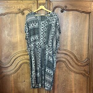 Johnny Was Flowy Caftan Dress